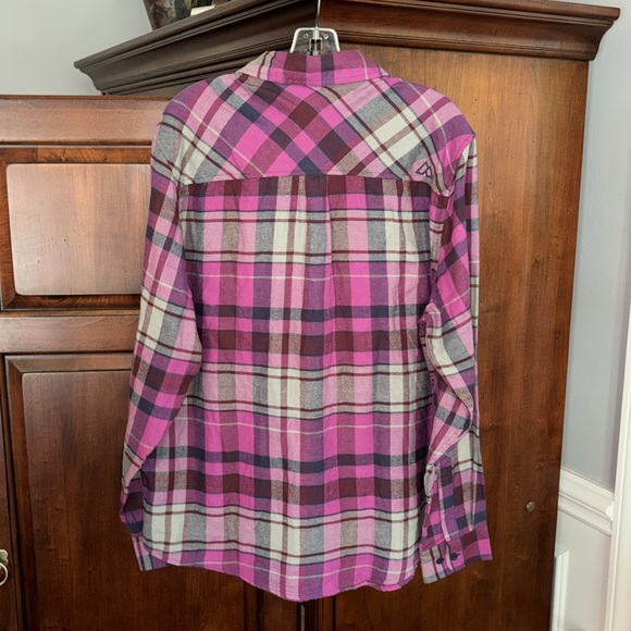 NWT Alpine Design Brished Flannel Plaid Button Down Shirt - Picture 9 of 10